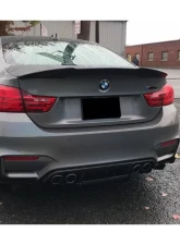 Carbonado CFRP VA Style Rear Diffuser w/ Lip BMW M3 F80 | M4 F82 2014-2020                                     - CF3234VA-RD - Image 9