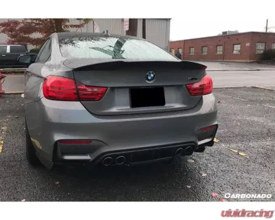 Carbonado CFRP VA Style Rear Diffuser w/ Lip BMW M3 F80 | M4 F82 2014-2020 - CF3234VA-RD