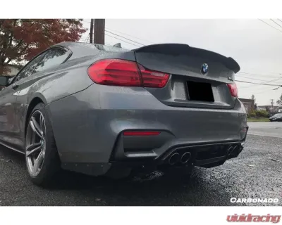 Carbonado CFRP VA Style Rear Diffuser w/ Lip BMW M3 F80 | M4 F82 2014-2020 - CF3234VA-RD
