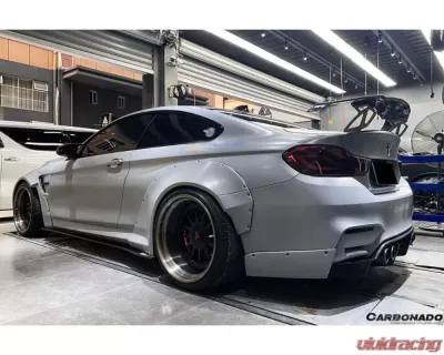 Carbonado CFRP VRS Style Trunk Spoiler for BMW M3 F80 | M4 F82 2014-2020 - CF3234VRS-W