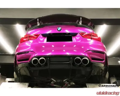 Carbonado CFRP VRS Style Trunk Spoiler for BMW M3 F80 | M4 F82 2014-2020 - CF3234VRS-W