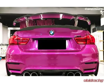 Carbonado CFRP VRS Style Trunk Spoiler for BMW M3 F80 | M4 F82 2014-2020 - CF3234VRS-W