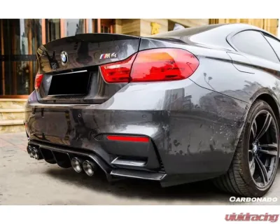 Carbonado CFRP VRS Style Rear Diffuser BMW M3 F80 | M4 F82 2014-2020 - CF3234VRS.RD