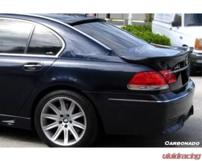 Carbonado CFRP Acs Style Trunk Spoiler BMW 7 Series E65 2006-2007 - CF3265-1AC.TS