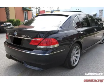 Carbonado CFRP Acs Style Trunk Spoiler BMW 7 Series E65 2006-2007 - CF3265-1AC.TS