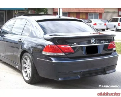 Carbonado CFRP Acs Style Trunk Spoiler BMW 7 Series E65 2006-2007 - CF3265-1AC.TS