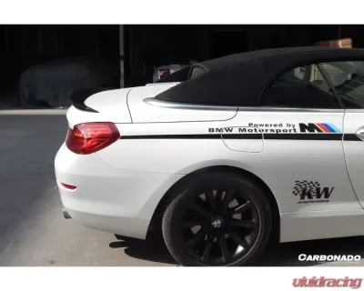 Carbonado Carbon Fiber M6 Style Trunk Spoiler for BMW 6 Series F12 Convertible 2011-2018 - CF3332M6.TS