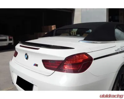 Carbonado Carbon Fiber M6 Style Trunk Spoiler for BMW 6 Series F12 Convertible 2011-2018 - CF3332M6.TS