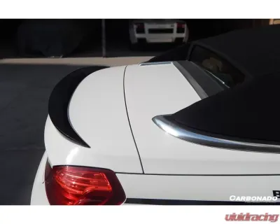 Carbonado Carbon Fiber M6 Style Trunk Spoiler for BMW 6 Series F12 Convertible 2011-2018 - CF3332M6.TS