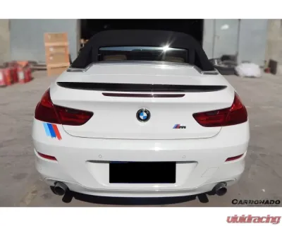 Carbonado Carbon Fiber M6 Style Trunk Spoiler for BMW 6 Series F12 Convertible 2011-2018 - CF3332M6.TS