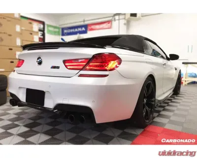 Carbonado CFRP VRS Style Trunk Spoiler for BMW 6 Series F12/M6 Convertible 2011-2018 - CF3332VRS.TS