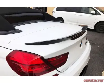 Carbonado CFRP VRS Style Trunk Spoiler for BMW 6 Series F12/M6 Convertible 2011-2018 - CF3332VRS.TS