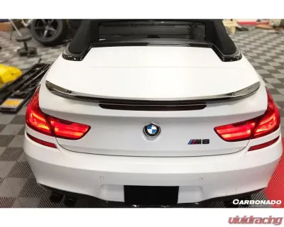 Carbonado CFRP VRS Style Trunk Spoiler for BMW 6 Series F12/M6 Convertible 2011-2018 - CF3332VRS.TS