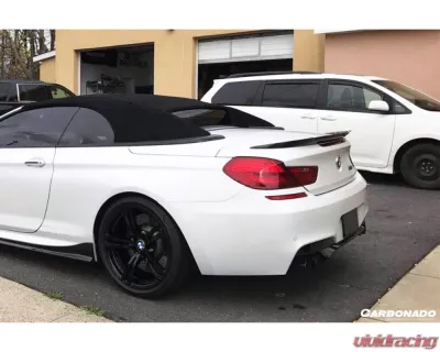 Carbonado CFRP VRS Style Trunk Spoiler for BMW 6 Series F12/M6 Convertible 2011-2018 - CF3332VRS.TS