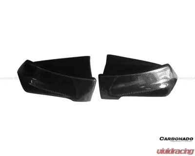 Carbonado CFRP RS Style Rear Caps Mitsubishi Evolution 10 2008-2016 - CF3339RS.RC