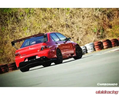 Carbonado CFRP VTX Style Trunk Spoiler for Mitsubishi Evo 2003-2006 - CF3340VTX.W