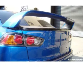 Carbonado CFRP BS Style Trunk Spoiler Mitsubishi Lancer 2008-2016