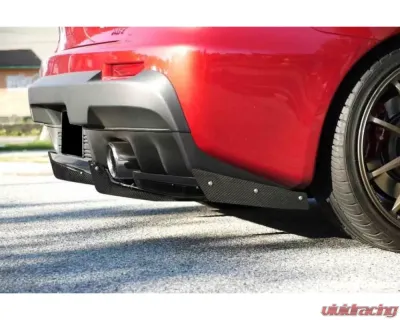 Carbonado CFRP VRS Style Rear Diffuser Mitsubishi Evolution 10 2008-2016 - CF3345VRS.RD
