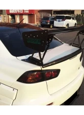 Carbonado CFRP VTC Style Trunk Spoiler for Mitsubishi Evolution 10 2007-2016                                     - CF3345VTC.W - Image 5