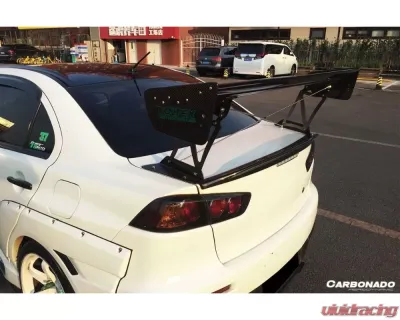 Carbonado CFRP VTC Style Trunk Spoiler for Mitsubishi Evolution 10 2007-2016 - CF3345VTC.W