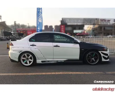 Carbonado CFRP VTC Style Trunk Spoiler for Mitsubishi Evolution 10 2007-2016 - CF3345VTC.W