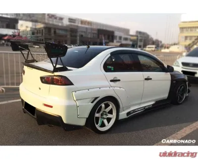 Carbonado CFRP VTC Style Trunk Spoiler for Mitsubishi Evolution 10 2007-2016 - CF3345VTC.W