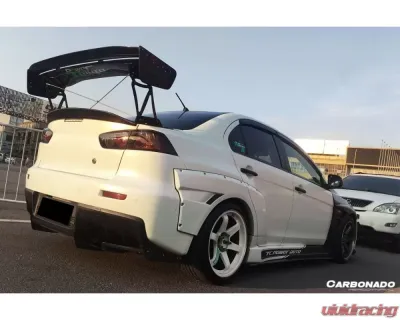 Carbonado CFRP VTC Style Trunk Spoiler for Mitsubishi Evolution 10 2007-2016 - CF3345VTC.W