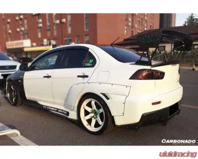 Carbonado CFRP VTC Style Trunk Spoiler for Mitsubishi Evolution 10 2007-2016 - CF3345VTC.W