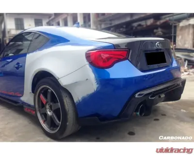 Carbonado CFRP RBY1 Style Rear Lip Scion | Toyota | Subaru 2012-2020 - CF3499RBY.RD