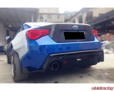 Carbonado CFRP RBY1 Style Rear Lip Scion | Toyota | Subaru 2012-2020 - CF3499RBY.RD