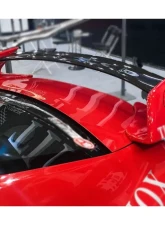 Carbonado Carbonado CFRP TM Style Trunk Spoiler for Scion FRS, Toyota GT86, Subaru BRZ 2012-2021                                     - CF3499TM.W - Image 6