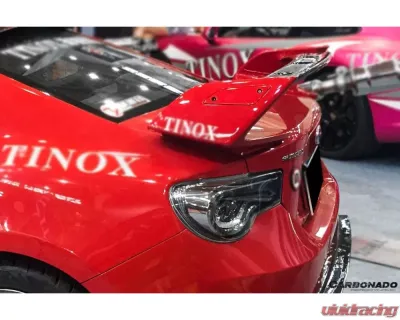 Carbonado Carbonado CFRP TM Style Trunk Spoiler for Scion FRS, Toyota GT86, Subaru BRZ 2012-2021 - CF3499TM.W