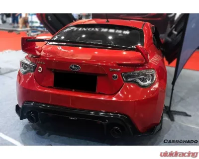 Carbonado Carbonado CFRP TM Style Trunk Spoiler for Scion FRS, Toyota GT86, Subaru BRZ 2012-2021 - CF3499TM.W