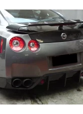 Carbonado CFRP BSE Style Rear Lip Nissan GTR R35 2008-2011                                     - CF3503BSE.L - Image 2