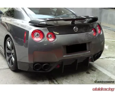 Carbonado CFRP BSE Style Rear Lip Nissan GTR R35 2008-2011 - CF3503BSE.L