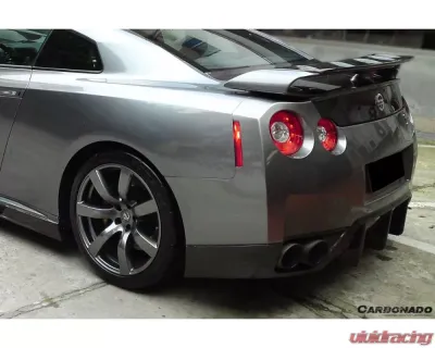 Carbonado CFRP BSE Style Rear Lip Nissan GTR R35 2008-2011 - CF3503BSE.L
