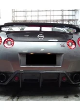 Carbonado CFRP BSE Style Rear Lip Nissan GTR R35 2008-2011                                     - CF3503BSE.L - Image 6