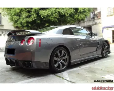 Carbonado CFRP BSE Style Rear Lip Nissan GTR R35 2008-2011 - CF3503BSE.L