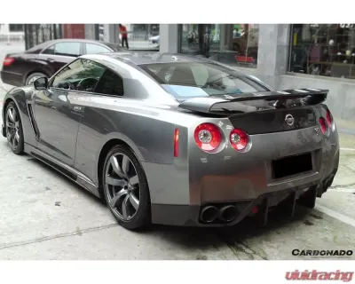 Carbonado CFRP BSE Style Rear Lip Nissan GTR R35 2008-2011 - CF3503BSE.L