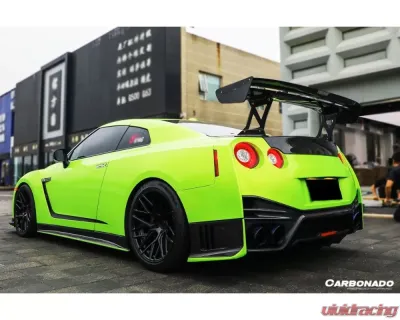 CARBONADO Carbonado CFRP VTX Style Trunk Spoiler for Nissan GTR R35 2008-2021 - CF3503VTX.W