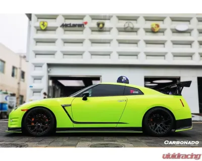 CARBONADO Carbonado CFRP VTX Style Trunk Spoiler for Nissan GTR R35 2008-2021 - CF3503VTX.W