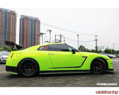 CARBONADO Carbonado CFRP VTX Style Trunk Spoiler for Nissan GTR R35 2008-2021 - CF3503VTX.W