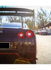 CARBONADO Carbonado CFRP VTX Style Trunk Spoiler for Nissan GTR R35 2008-2021                                     - CF3503VTX.W - Image 8