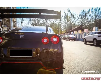 CARBONADO Carbonado CFRP VTX Style Trunk Spoiler for Nissan GTR R35 2008-2021 - CF3503VTX.W