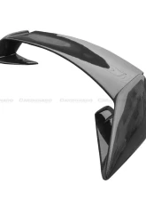 Carbonado Carbonado DryCF WI Style Trunk Spoiler for Nissan GTR R35 2008-2021                                     - DRYCF3503WI.W - Image 2