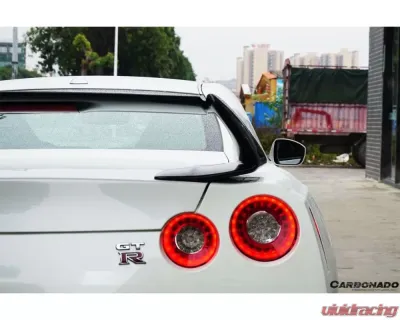 Carbonado Carbonado DryCF WI Style Trunk Spoiler for Nissan GTR R35 2008-2021 - DRYCF3503WI.W
