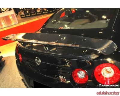 Carbonado Carbonado CFRP VA-II Style Trunk Spoiler for Nissan GTR R35 2008-2020 - CF3505VRS-2.W