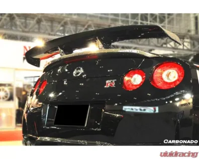 Carbonado Carbonado CFRP VA-II Style Trunk Spoiler for Nissan GTR R35 2008-2020 - CF3505VRS-2.W