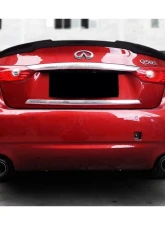 Carbonado CFRP RW Style Trunk Spoiler for Infiniti Q50 Sedan 2014-2017                                     - CF3506RW.TS - Image 7