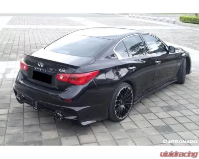 Carbonado CFRP SN Style Trunk Spoiler for Infiniti Q50 Sedan 2014-2017 - CF3506SN.TS